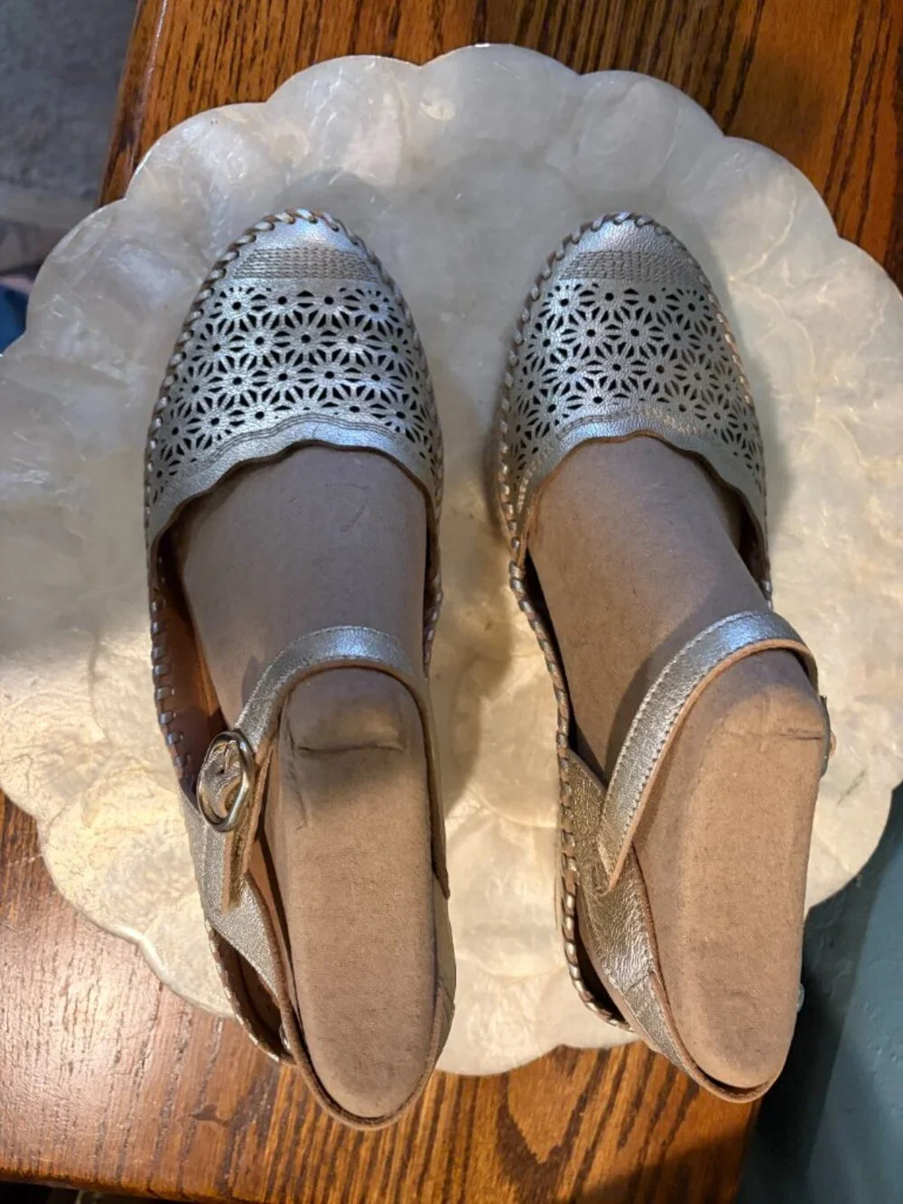 Pikolinos Vila Espadrilles Wedge Sandals- Size 40